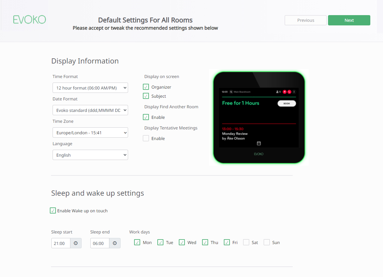 Home admin portal