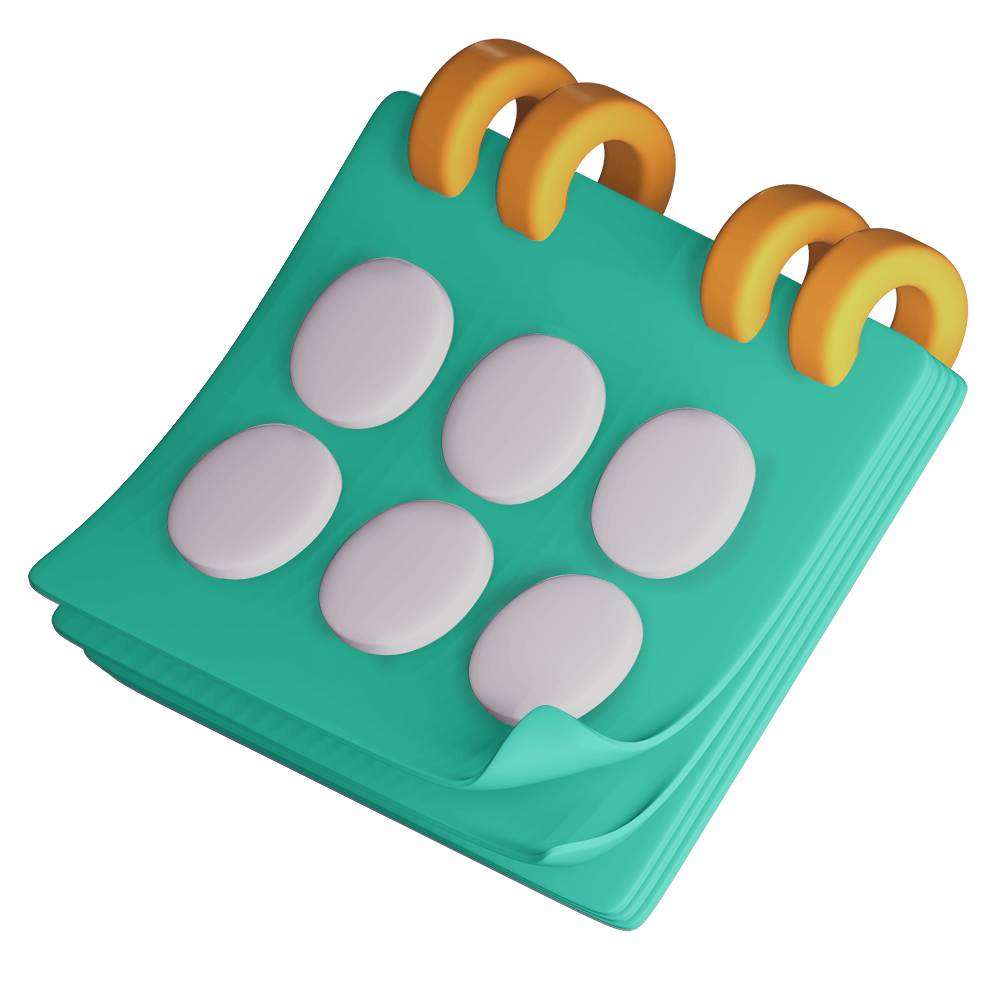 Calendar_1000 Illustration kalender