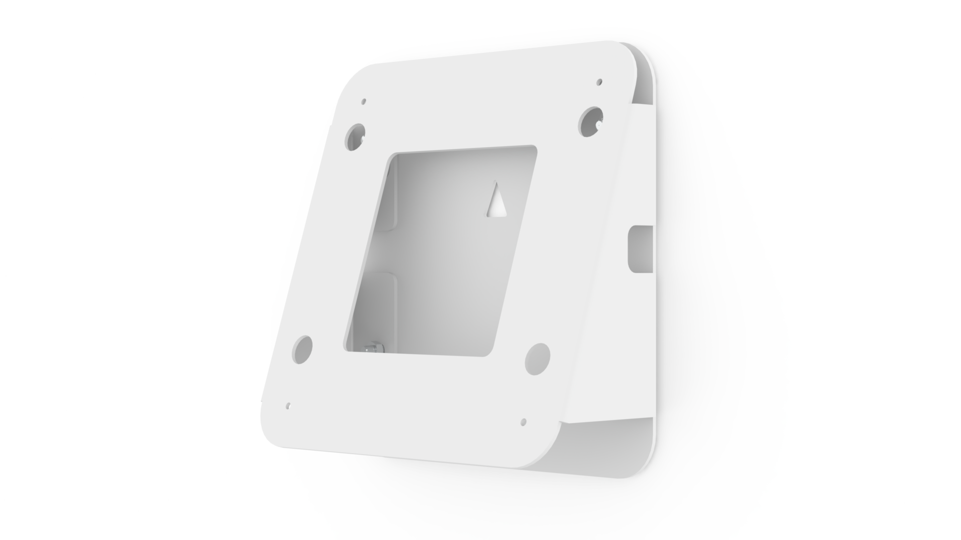 Liso Tilted glass wall mount kit Biamp Evoko