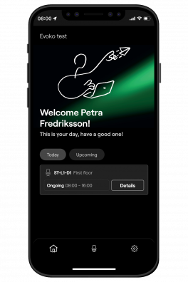 Booking overview